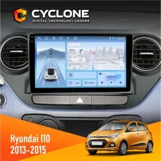 Штатна магнітола Hyundai I10 2013-2015 CYCLONE C9-012 4X64 DSP 4G