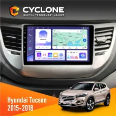 Штатна магнітола Hyundai Tucson 3 2015-2018 CYCLONE C9-011 4X64, DSP