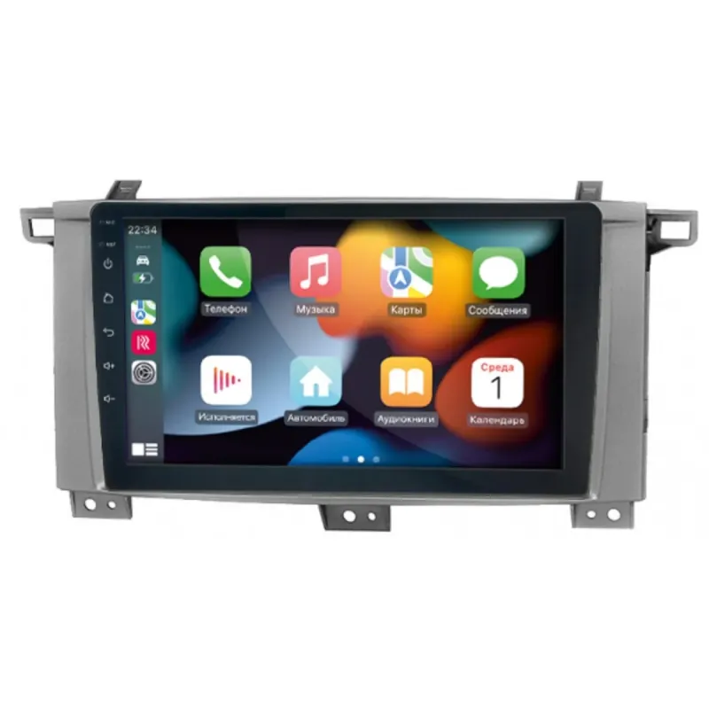 Штатна магнітола Toyota Land Cruiser (100) 2003-2008 DECKER TS TS9-003 4X64, DSP 4G, 2K