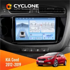Штатна магнітола KIA Ceed 2012-2019 CYCLONE C9-012 4X64 DSP 4G