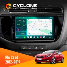 Штатна магнітола KIA Ceed 2012-2019 CYCLONE C9-013 4X64 DSP 4G