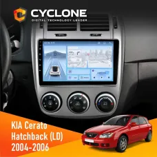 Штатна магнітола KIA Cerato 2004-2006 CYCLONE C9-012 4X64 DSP 4G