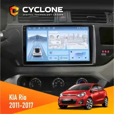 Штатна магнітола KIA Rio (QB) 2011-2017 CYCLONE C9-012 4X64 DSP 4G