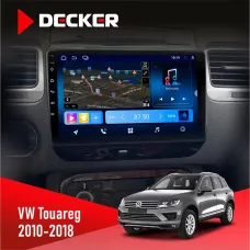 Штатна магнітола Volkswagen Touareg 2010-2018 DECKER D9-008 8X128 DSP 4G