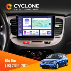 Штатна магнітола KIA Rio (JB) 2005-2011 CYCLONE C9-011 4X64, DSP