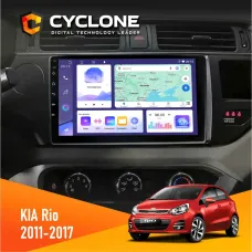 Штатна магнітола KIA Rio (QB) 2011-2017 CYCLONE C9-011 4X64, DSP
