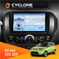 Штатна магнітола KIA Soul 2013-2019 CYCLONE C9-012 4X64 DSP 4G