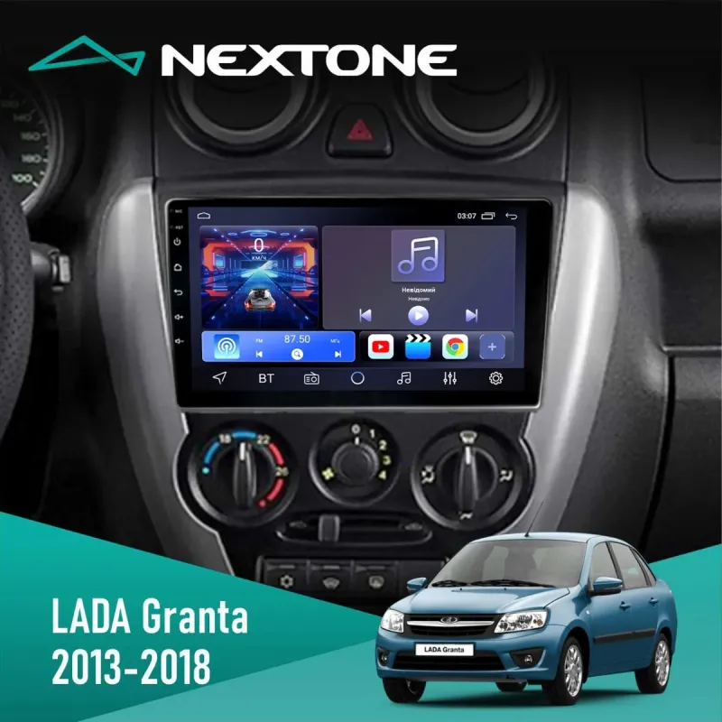 Штатна магнітола Lada Granta 2013-2018 CYCLONE C9 CPL 2X32