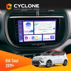 Штатна магнітола KIA Soul 2019 CYCLONE C9-011 4X64, DSP