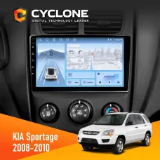 Штатна магнітола KIA Sportage 2008-2010 CYCLONE C9-012 4X64 DSP 4G