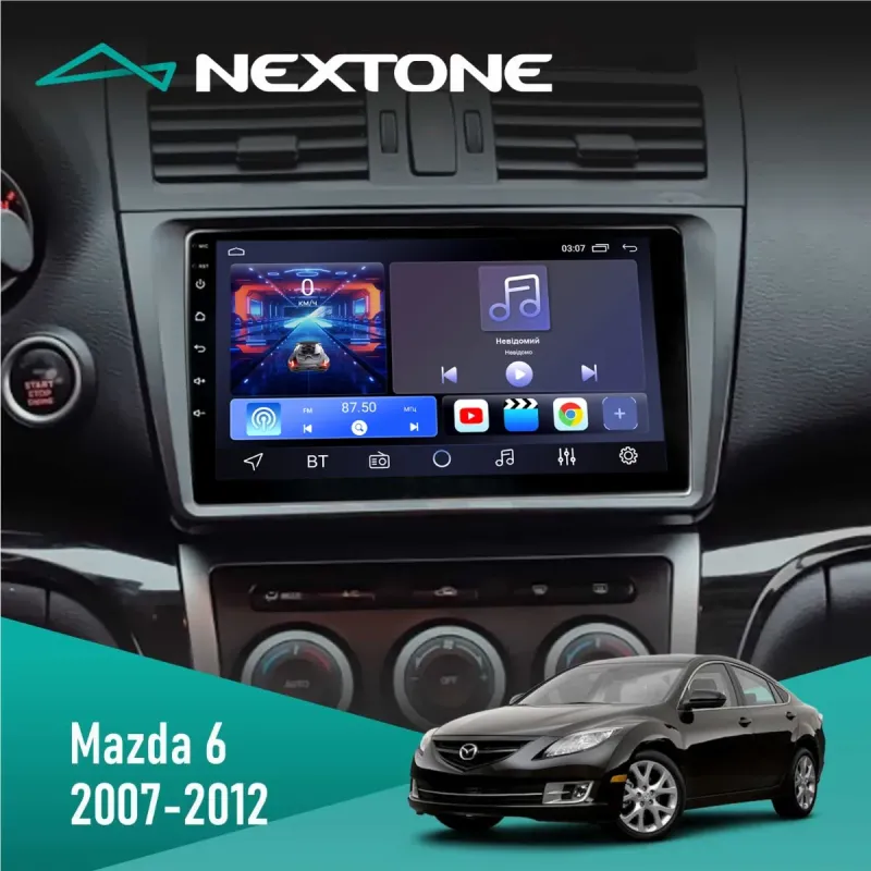 Штатна магнітола Mazda 6 GH 2007 - 2012 CYCLONE C9 CPL 2X32