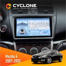 Штатна магнітола Mazda 6 GH 2007-2012 CYCLONE C9-012 4X64 DSP 4G