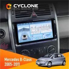 Штатна магнітола Mercedes-Benz B-Class (W245) 2005-2011 CYCLONE C9-012 4X64 DSP 4G