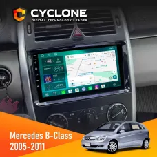 Штатна магнітола Mercedes-Benz B-Class (W245) 2005-2011 CYCLONE C9-013 4X64 DSP 4G