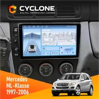 Штатна магнітола Mercedes-Benz ML-Class (W163) 1997-2006 CYCLONE C9-012 4X64 DSP 4G