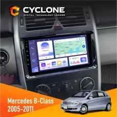 Штатна магнітола Mercedes-Benz B-Class (W245) 2005-2011 CYCLONE C9-011 4X64, DSP