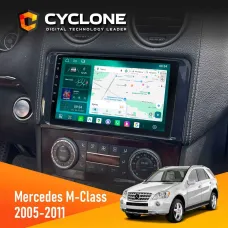 Штатна магнітола Mercedes-Benz ML-Class (W164) 2005-2011 AMP CYCLONE C9-013 4X64 DSP 4G