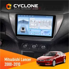 Штатна магнітола Mitsubishi Lancer 9 2000-2010 CYCLONE C9-012 4X64 DSP 4G