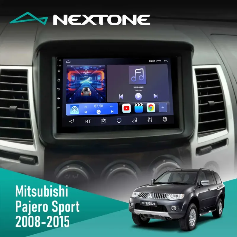 Штатна магнітола Mitsubishi Pajero Sport 2008-2015 CYCLONE C9 CPL 2X32