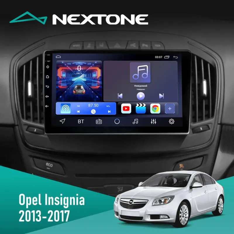 Штатна магнітола Opel Insignia 2013-2017 CYCLONE C9 CPL 2X32