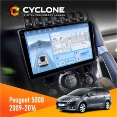Штатна магнітола Peugeot (5008) 2009-2016 CYCLONE C9-012 4X64 DSP 4G