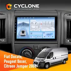 Штатна магнітола Peugeot Boxer 2006+ CYCLONE C9-012 4X64 DSP 4G