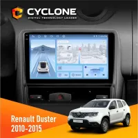 Штатна магнітола Renault Duster 2010-2015 CYCLONE C9-012 4X64 DSP 4G