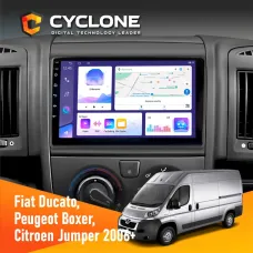 Штатна магнітола Peugeot Boxer 2006+ CYCLONE C9-011 4X64, DSP
