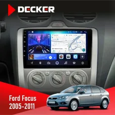 Штатна магнітола Ford Focus 2 2005-2011 DECKER D9-006 4X64, 4G