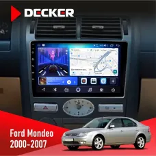 Штатна магнітола Ford Mondeo 2000-2007 Climate DECKER D9-006 4X64, 4G