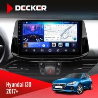 Штатна магнітола Hyundai i30 2017+ DECKER D9-006 4X64, 4G