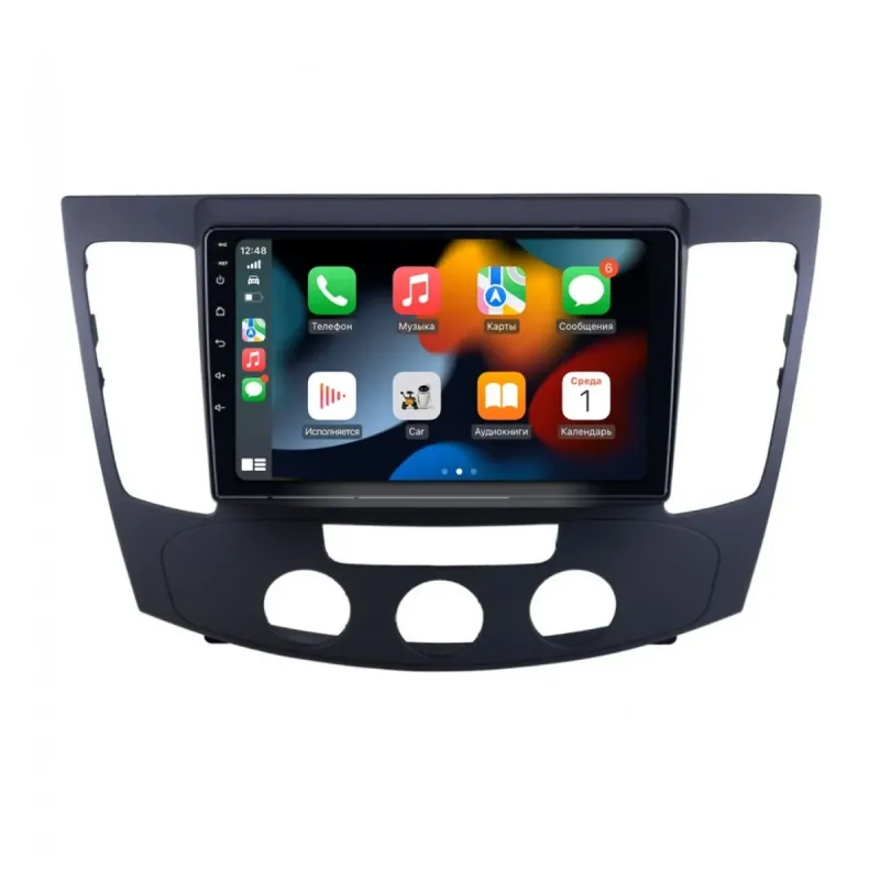 Штатна магнітола Hyundai Sonata 2008-2010 DECKER D9-001 4X64, DSP