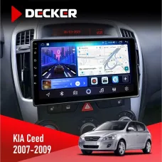 Штатна магнітола KIA Ceed 2007-2009 DECKER D9-006 4X64, 4G