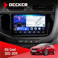 Штатна магнітола KIA Ceed 2012-2019 DECKER D9-006 4X64, 4G
