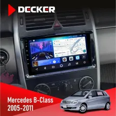Штатна магнітола Mercedes-Benz B-Class (W245) 2005-2011 DECKER D9-006 4X64, 4G