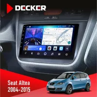 Штатна магнітола Seat Altea 2004-2015 DECKER D9-006 4X64, 4G