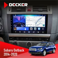 Штатна магнітола Subaru Outback 2014-2020 DECKER D9-006 4X64, 4G