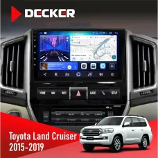 Штатна магнітола Toyota Land Cruiser (200) 2015-2019 DECKER D9-006 4X64, 4G