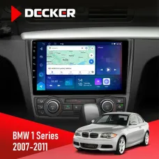 Штатна магнітола BMW 1 Series 2007-2011 Climate DECKER D9-007 4X64 DSP 360 4G