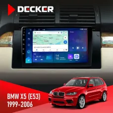 Штатна магнітола BMW 5 Series (E39) 1995-2003 Радіо модуль DECKER D9-007 4X64 DSP 360 4G