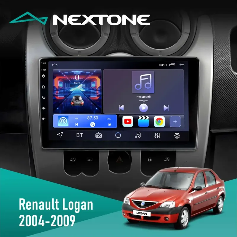 Штатна магнітола Renault Logan 2004-2007 CYCLONE C9 CPL 2X32