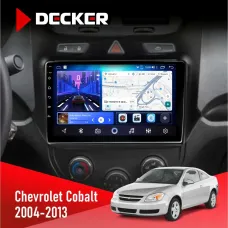 Штатна магнітола Chevrolet Cobalt 2004-2013 DECKER D9-006 4X64, 4G