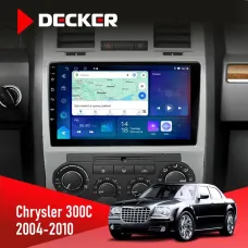 Штатна магнітола Chrysler 300c 2004-2010 DECKER D9-007 4X64 DSP 360 4G