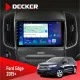 Штатна магнітола Ford Edge 2015+ DECKER D9-003 6X128, DSP, 4G, 2K