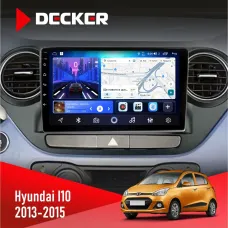 Штатна магнітола Hyundai I10 2013-2015 DECKER D9-006 4X64, 4G