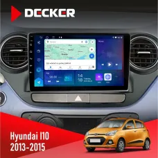 Штатна магнітола Hyundai I10 2013-2015 DECKER D9-007 4X64 DSP 360 4G
