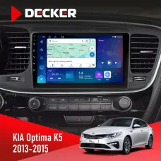 Штатна магнітола KIA Optima K5 2013-2015 DECKER D9-007 4X64 DSP 360 4G