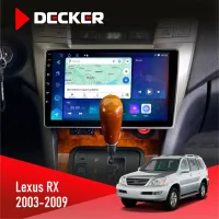 Штатна магнітола Lexus RX 2003-2007 DECKER D9-007 4X64 DSP 360 4G