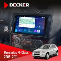 Штатна магнітола Mercedes-Benz ML-Class (W164) 2005-2011 AMP DECKER D9-007 4X64 DSP 360 4G