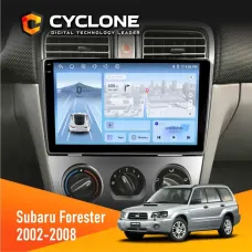 Штатна магнітола Subaru Forester 2002-2008 CYCLONE C9-012 4X64 DSP 4G